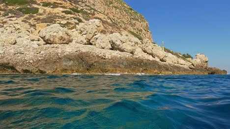 Coast-of-Sicilian-Levanzo-island-in-Sicily,-Italy
