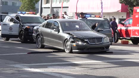 end-of-car-pursuit-in-Los-Angeles