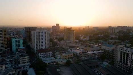 Dar-es-Salaam---Tanzania---June-16,-2022---Cityscape-of-Dar-es-Salaam-at-sunset-featuring-residential-and-office-buildings