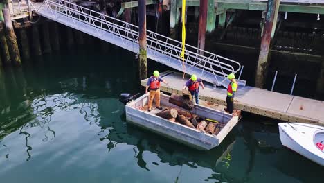 Men-working-in-Portland-Harbor-to-remove-salvage