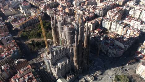 Herrlicher-Blick-Auf-Die-Kathedrale-Sagrada-Familia
