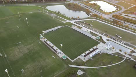 Soccer-complex-in-Lakewood-Ranch,-Florida