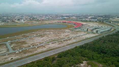Lekki,-Lagos---Nigeria---July-2-2021:-panoramic-view-of-Julius-Berger-Quarry-Lekki-where-a-road-race-track-and-quality-stones-are-extracted