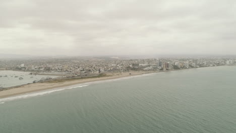 Manta-Ecuador-Luftaufnahmen-Von-Playa-Murcielago