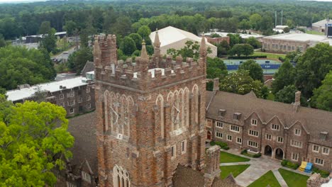 Aerial-of-Duke-University-campus-tower