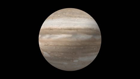 Jupiter-Planet-Jupiter-Volle-Rotationsbewegung