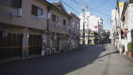 Escaparates-De-Prostitución-De-Matsushima-Shinchi-Red-Light-District-En-Osaka.