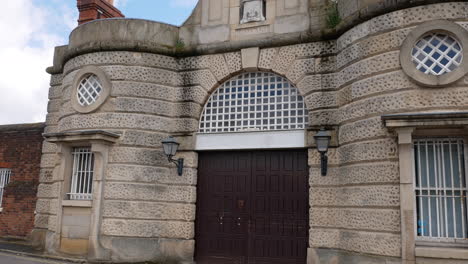 Shrewsbury-Prison-Gates,England-,18th-century-jail