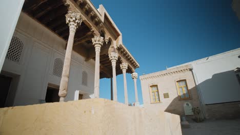Bukhara,-Mezquita-De-Uzbekistán-En-La-Ruta-De-La-Seda-De-La-Fortaleza-Del-Arca-1-De-2