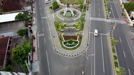 Yogyakarta,-Indonesia---October-22,-2021:-Aerial-view-of-Bantul-City