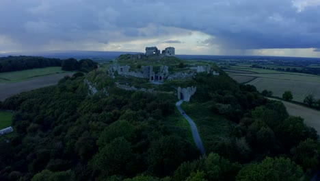 Rock-of-Dunamase,-County-Laois,-Ireland,-September-2021
