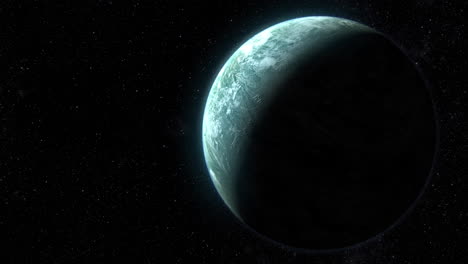 Concepto-Futurista-De-Exploración-Del-Espacio-Profundo-Descubriendo-Un-Nuevo-Planeta-Alienígena-En-Otra-Galaxia
