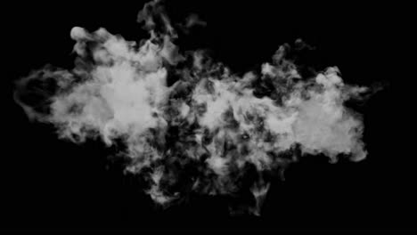 Große-Explosionsschleife-Auf-Schwarzem-Hintergrund-4k