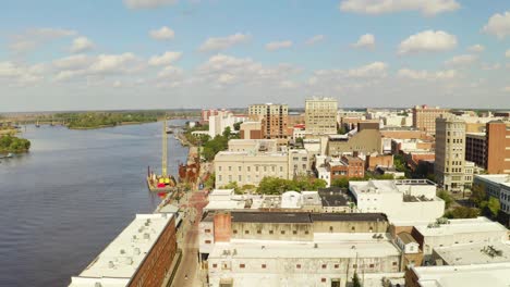 Drone-Dolly-Right-over-Downtown-Wilmington