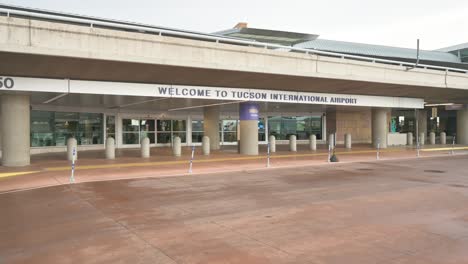 Internationaler-Flughafen-Tucson,-Arizona,-USA