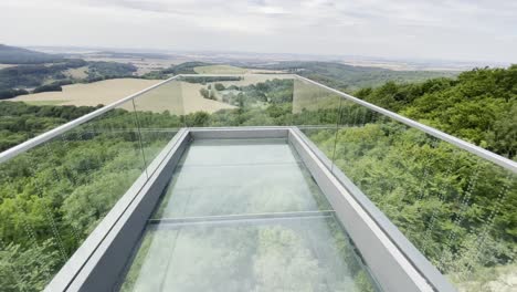 Famous-Skywalk-in-Eichsfeld-of-Germany-with-Panoramic-View-and-Glass-Floor