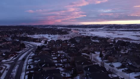 Community-tour-with-drone-footage-in-winter-wonderland