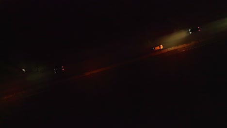 Passing-cars-on-the-road-at-night