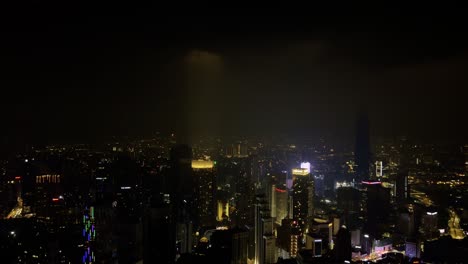 Eine-Statische-Aufnahme-Der-Stadtansicht-Von-Den-KL-Towers-In-Malaysia
