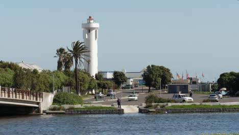 Milnerton-Lighthouse-on-Woodbridge-Island-in-Cape-town-South-Africa