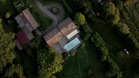 DJI-Mavic-2-Pro-Footage-from-Villa-in-South-France-with-Pool-and-big-Garden-in-amazing-golden-hour