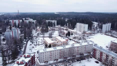 Soviet-monuments-shining-in-winter-at-Ogre-Latvia