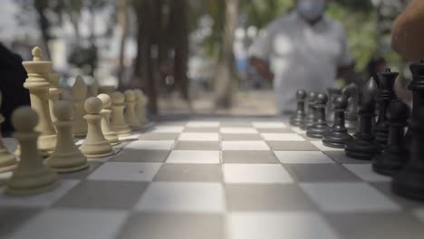 start-of-game-of-street-chess-in-the-city