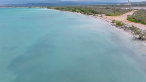 Playa-Cabo-Rojo-aerial-view---oceanfront-property-set-for-development,-Caribbean