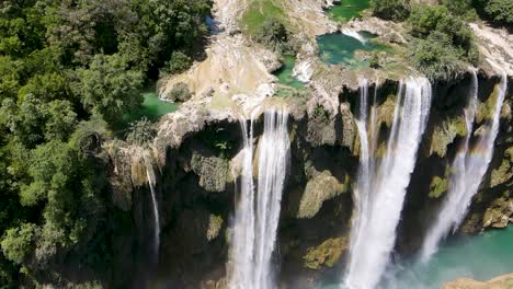 Tamul-Wasserfall-Von-Drohne