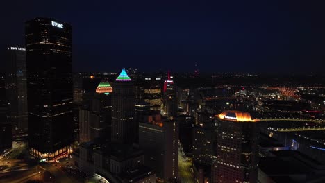 Centro-De-Pittsburgh-Por-La-Noche