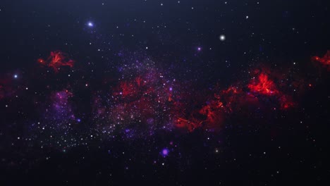 Roter-Nebel-Im-Großen-Universum
