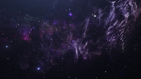 Vista-De-La-Nebulosa-Brillante-En-El-Gran-Universo