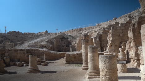 Antike-Archäologische-Ruinen-Von-Herodes-Israel