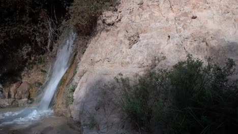 Cascada-Ein-Gracia-Y-Gracia-Israel-Sitio-Bíblico-Oasis-Manantial-Caída-De-Agua