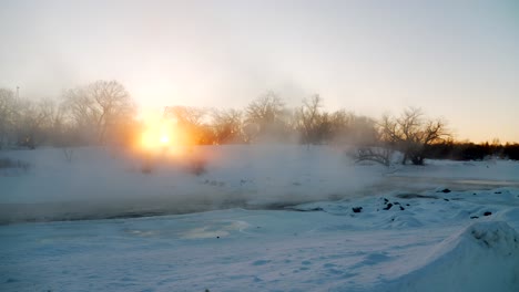 Red-River-Steam-at-Sunrise