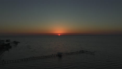 Bunter-Himmel-Bei-Sonnenuntergang-über-Der-Mobile-Bay