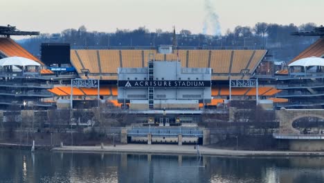 Acrisure-Stadium,-formerly-Heinz-Field,-home-of-the-Pittsburgh-Steelers
