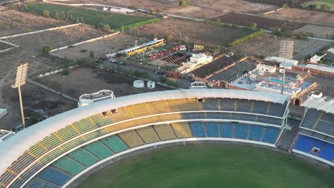 El-Estadio-De-La-Asociación-De-Cricket-Del-Estado-De-Jharkhand-Es-Un-Estadio-Internacional-De-Cricket:-Ranchi,-Jharkhand,-India