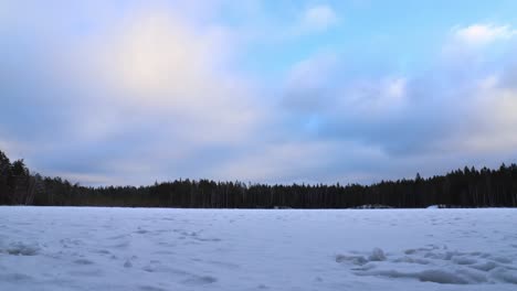 Frozen-lake-time-lapse-video