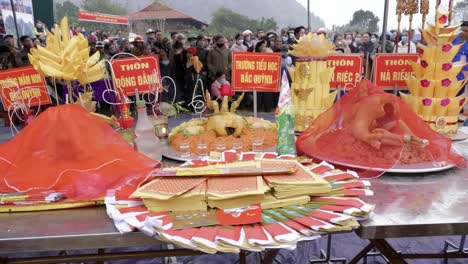 Long-Tong-festival-is-held-in-Bac-Son-town,-Lang-Son-province,-Vietnam