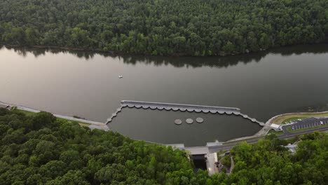 Aerial-view-over-the-Tennessee-River-and-Raccoon-Mountain-Reservoir-pumped-storage-facility