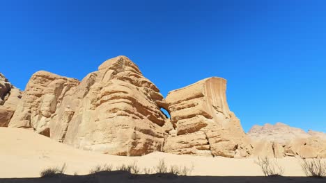 Felsformation-Im-Wadi-Rum