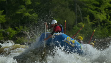 A-group-of-adventure-seekers-descends-the-ottawa-river-on-a-raft