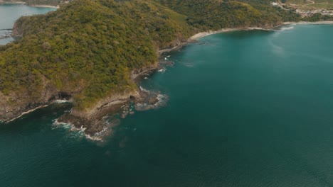 Regenwald-über-Bergen-An-Der-Karibikküste-In-Costa-Rica,-Mittelamerika