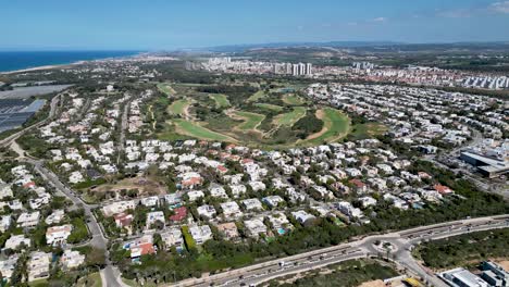 4K-drone-video-of-the-beautiful-Caesarea-Golf-Club--Israel