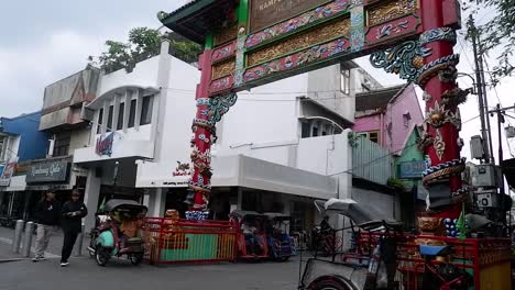 Kampung-Ketandan,-Es-Un-Barrio-Chino-Ubicado-En-El-área-De-Malioboro,-En-El-Centro-De-Yogyakarta