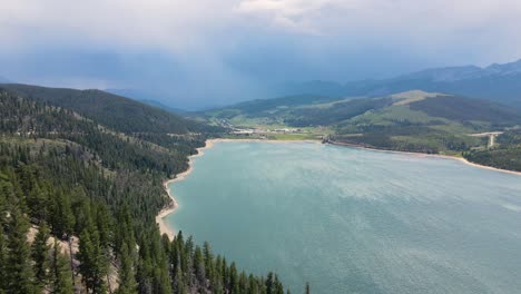 Rainy-day-in-Colorado.-Dillon-Reservoir.-Drone-footage