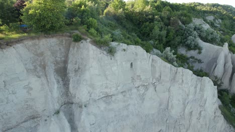 Scarborough-Bluffs-Canyon-View-Wow,-Toll,-Oh-Mein-Gott