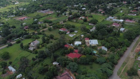 Drone-video-of-Matsheumhlophe-Suburb-in-Bulawayo,-Zimbabwe