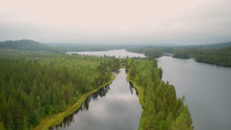 Flying-over-lakes-and-rivers-in-the-north